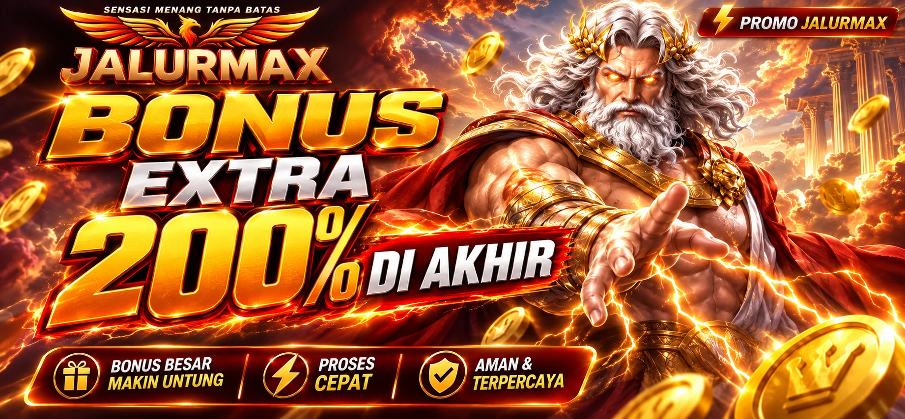 EXTRA BONUS 200% promo