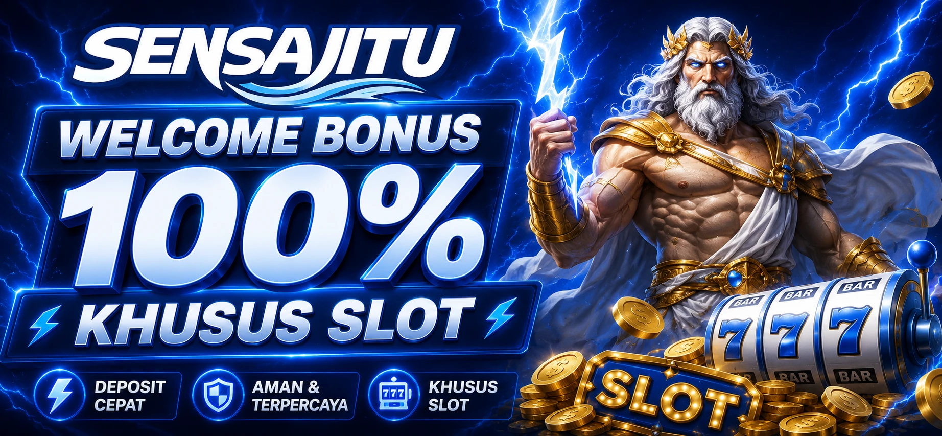 WELCOME BONUS 100%