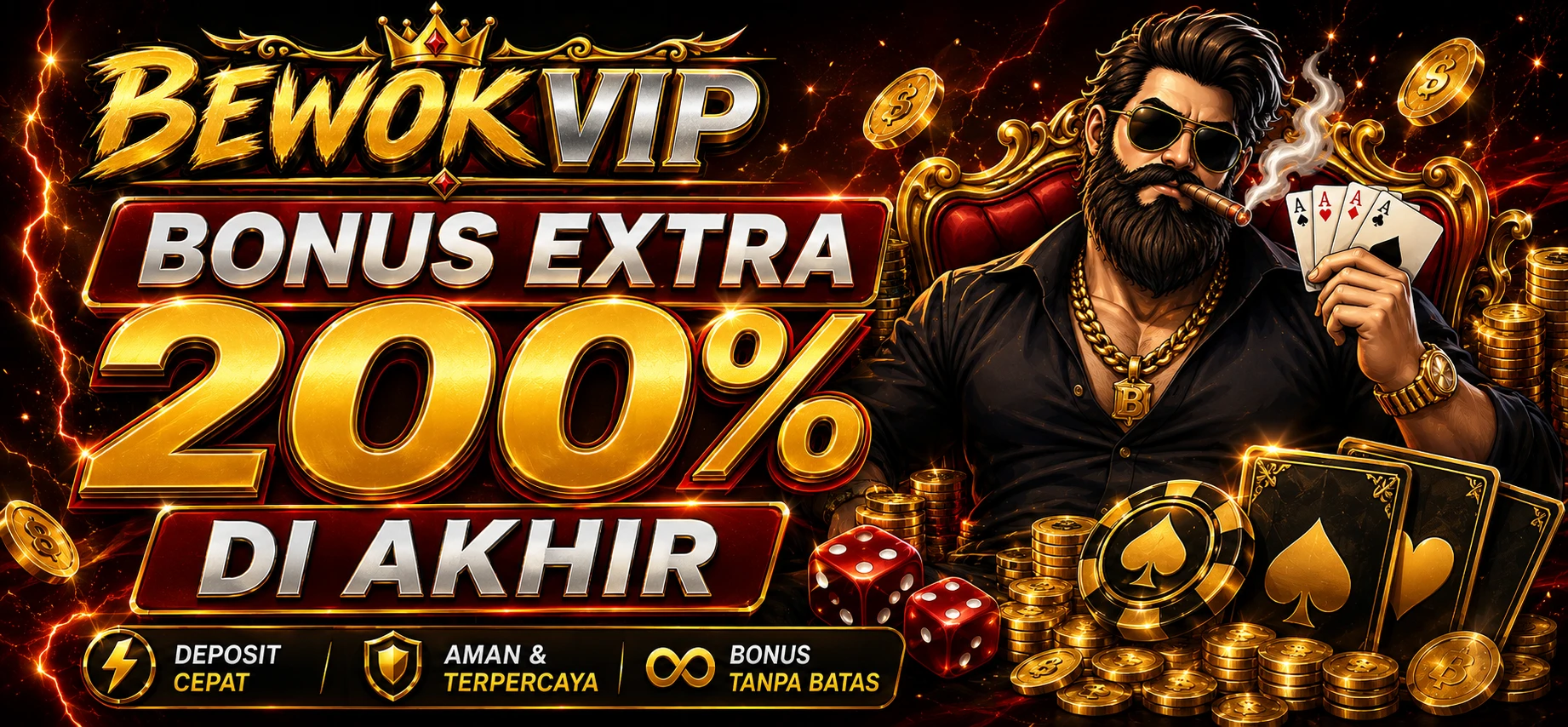 EXTRA BONUS 200% promo
