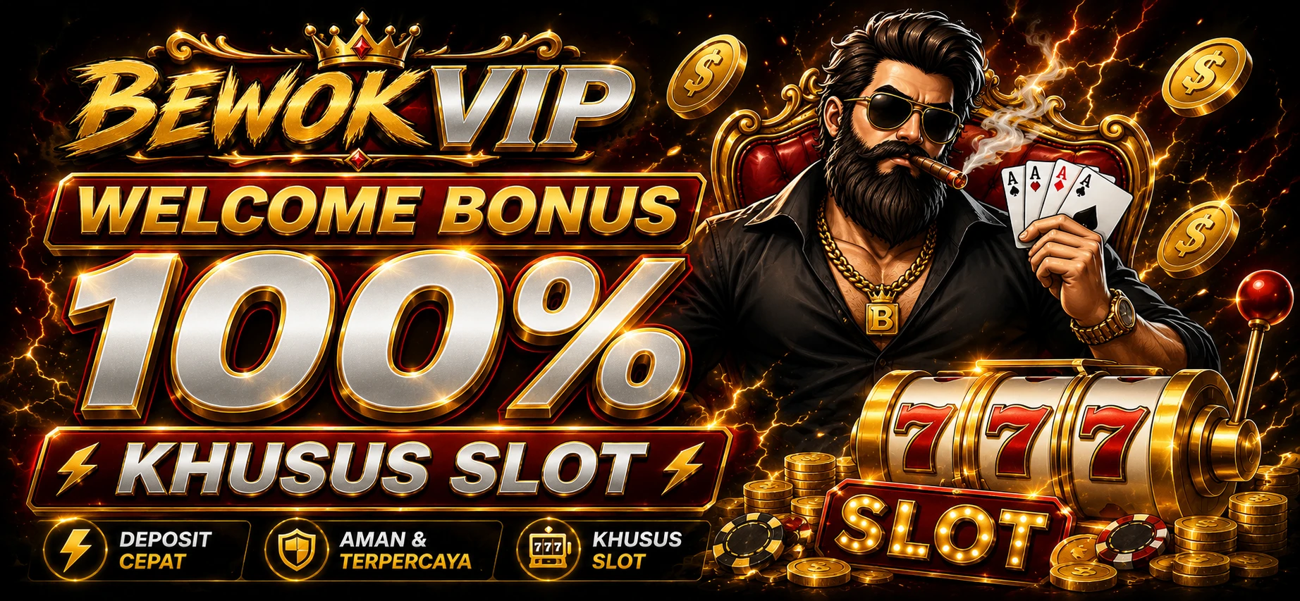 WELCOME BONUS 100% promo