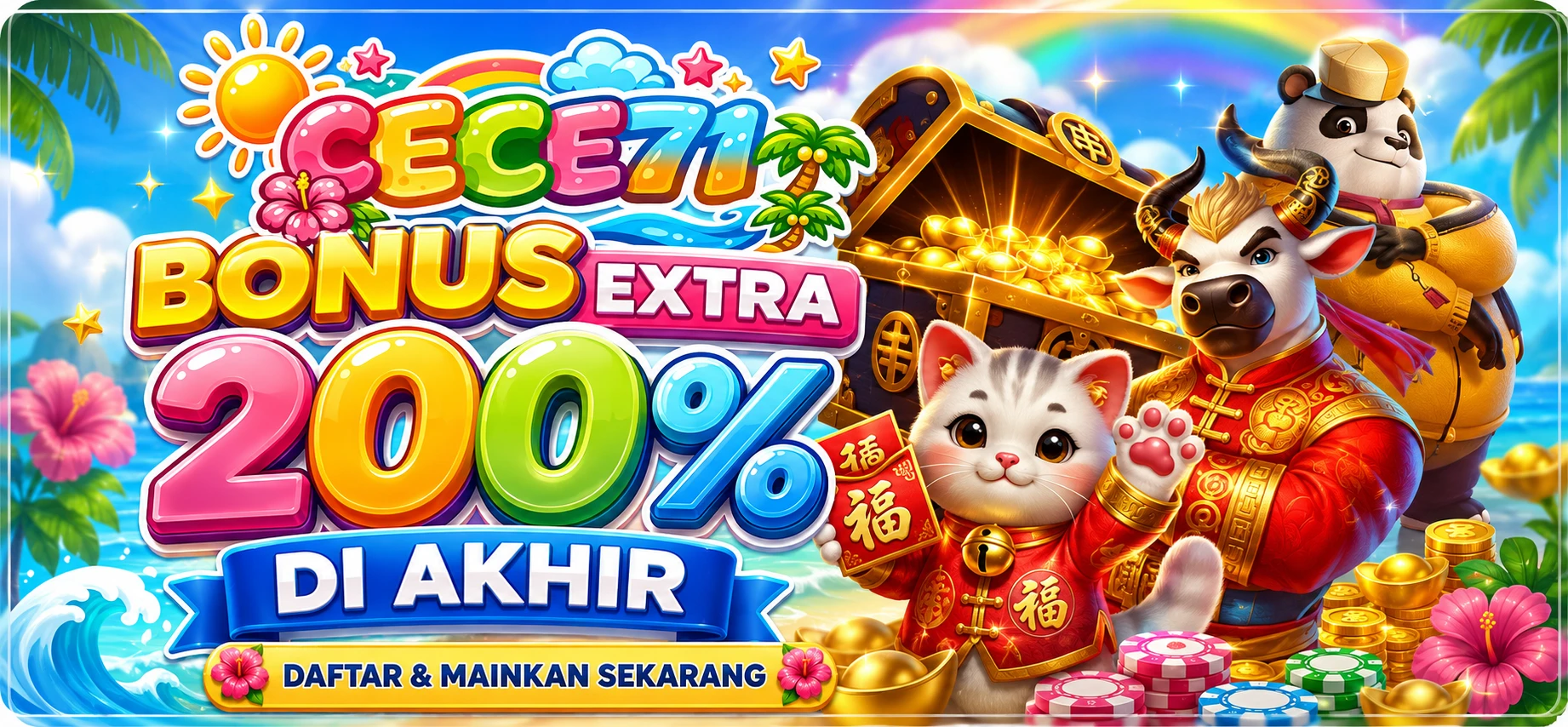 EXTRA BONUS 200% promo