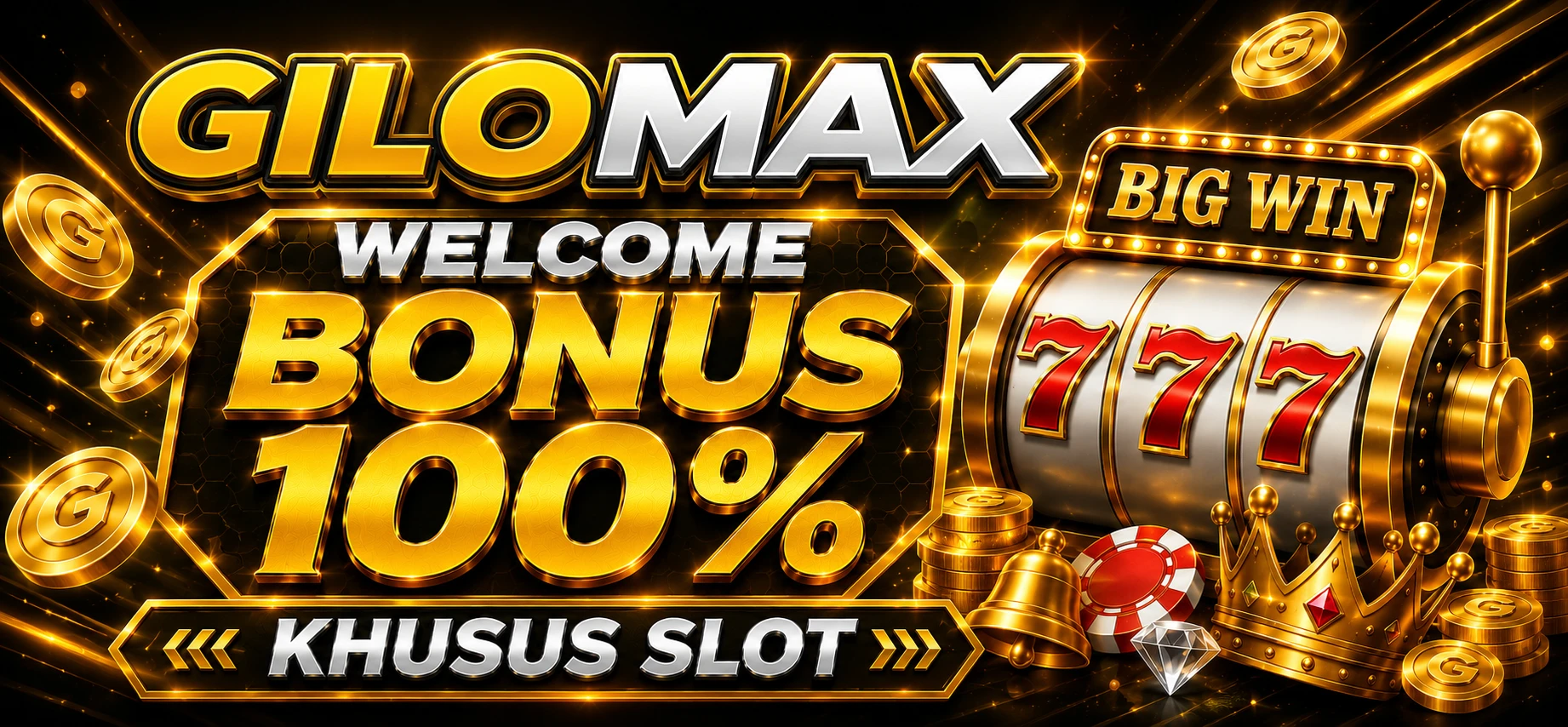 WELCOME BONUS 100% promo