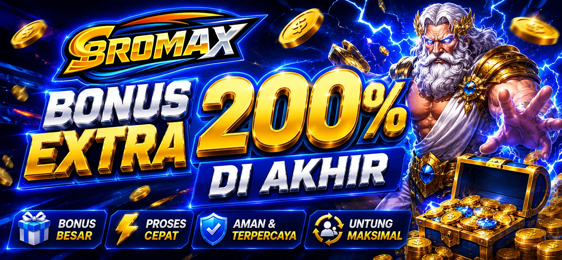 EXTRA BONUS 200% promo