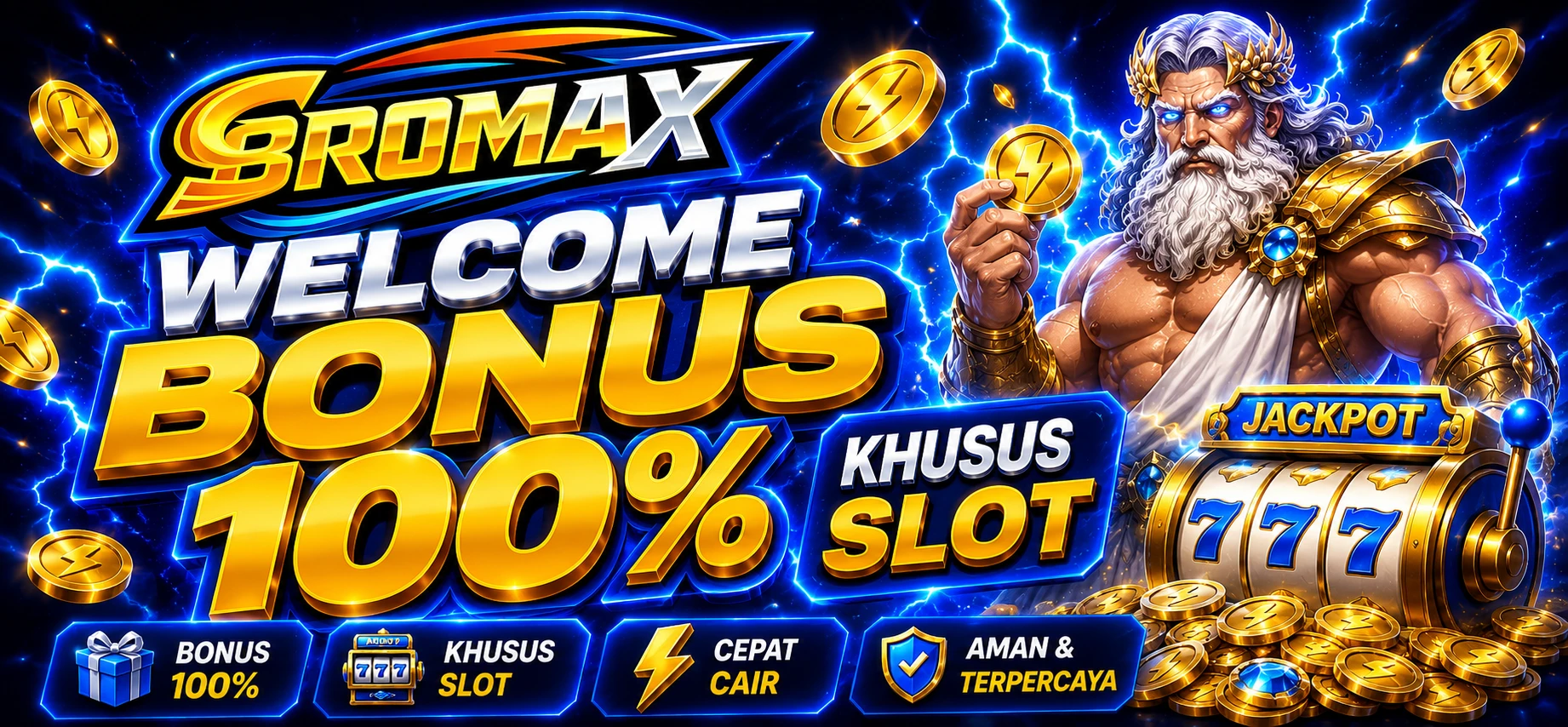 WELCOME BONUS 100% promo