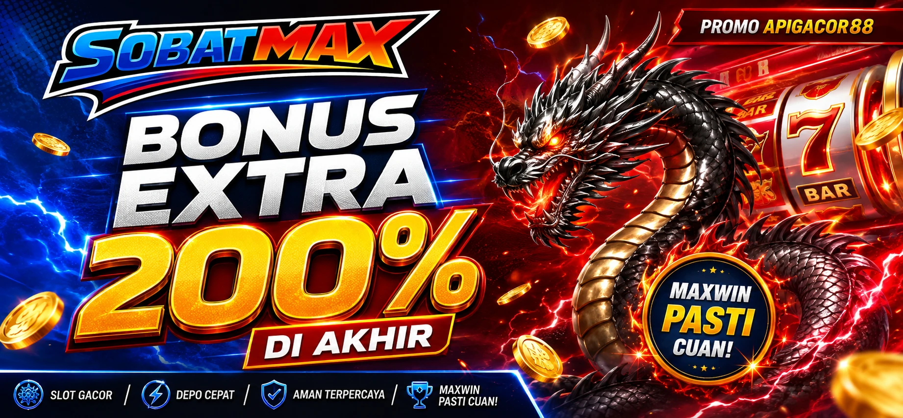 EXTRA BONUS 200% promo