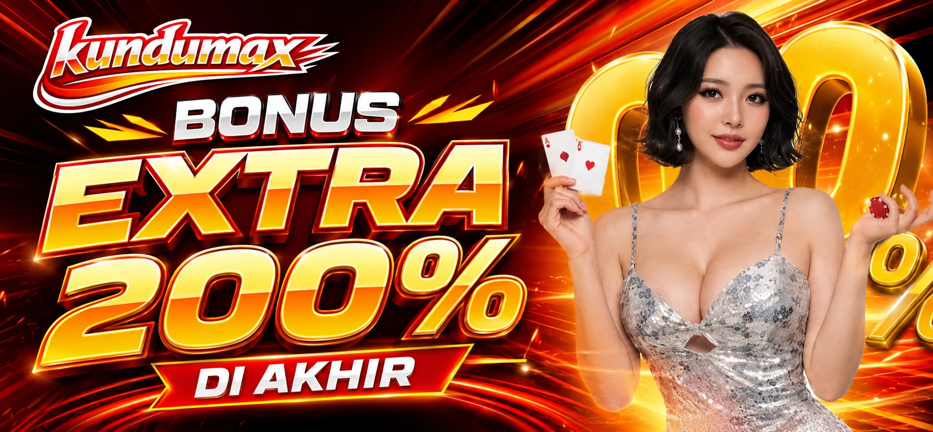 EXTRA BONUS 200% promo