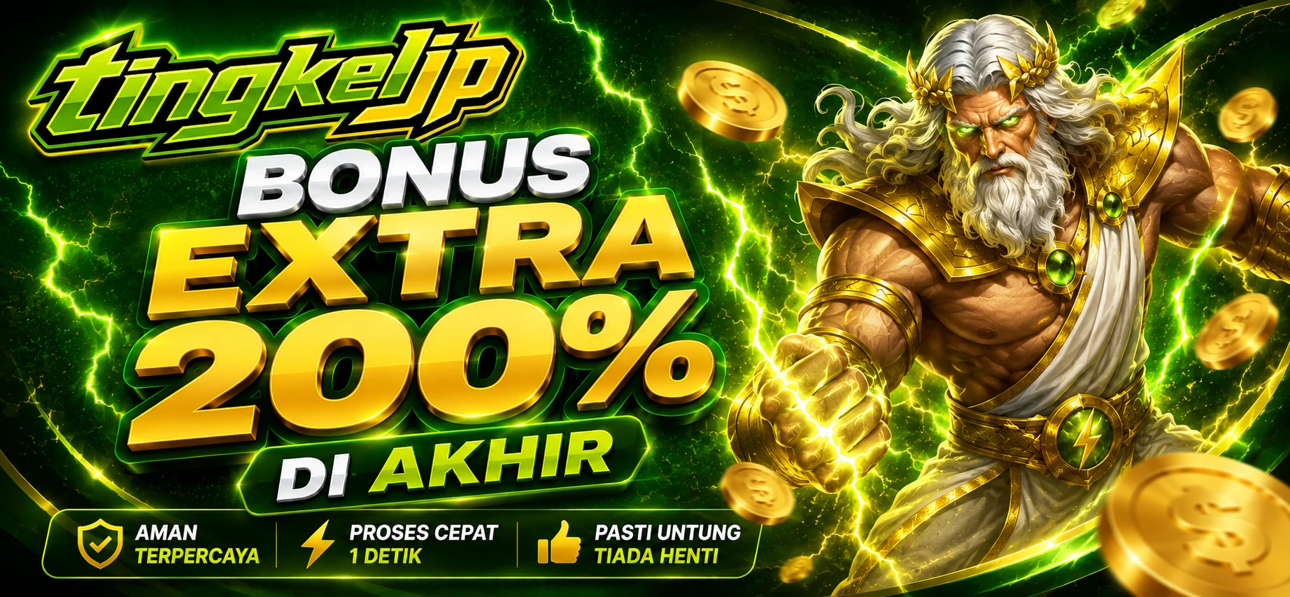 EXTRA BONUS 200% promo