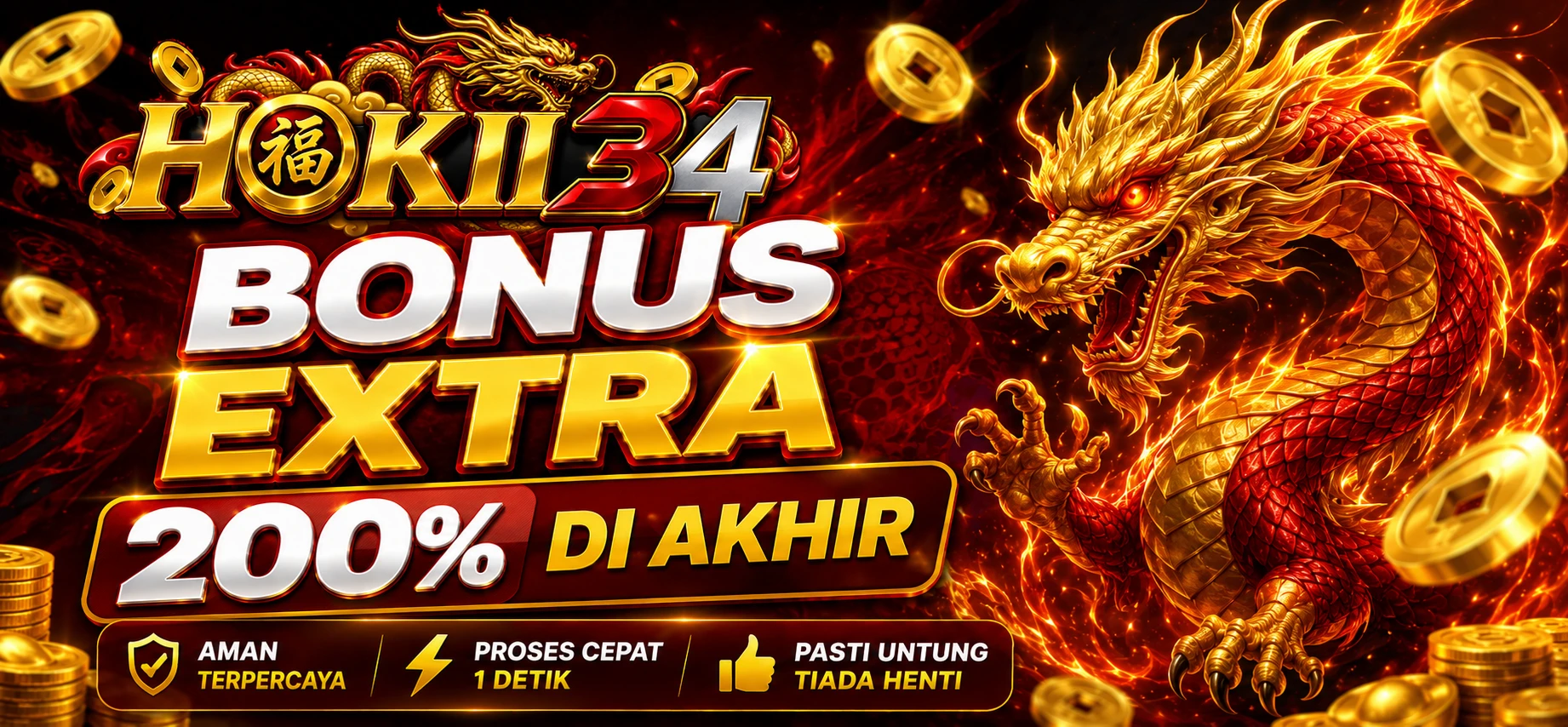 EXTRA BONUS 200% promo