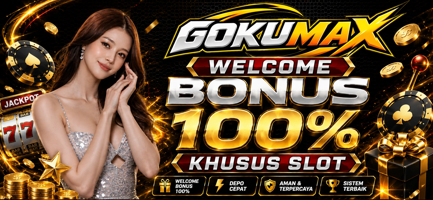WELCOME BONUS 100% promo