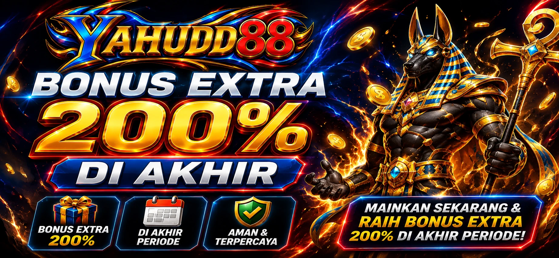EXTRA BONUS 200% promo