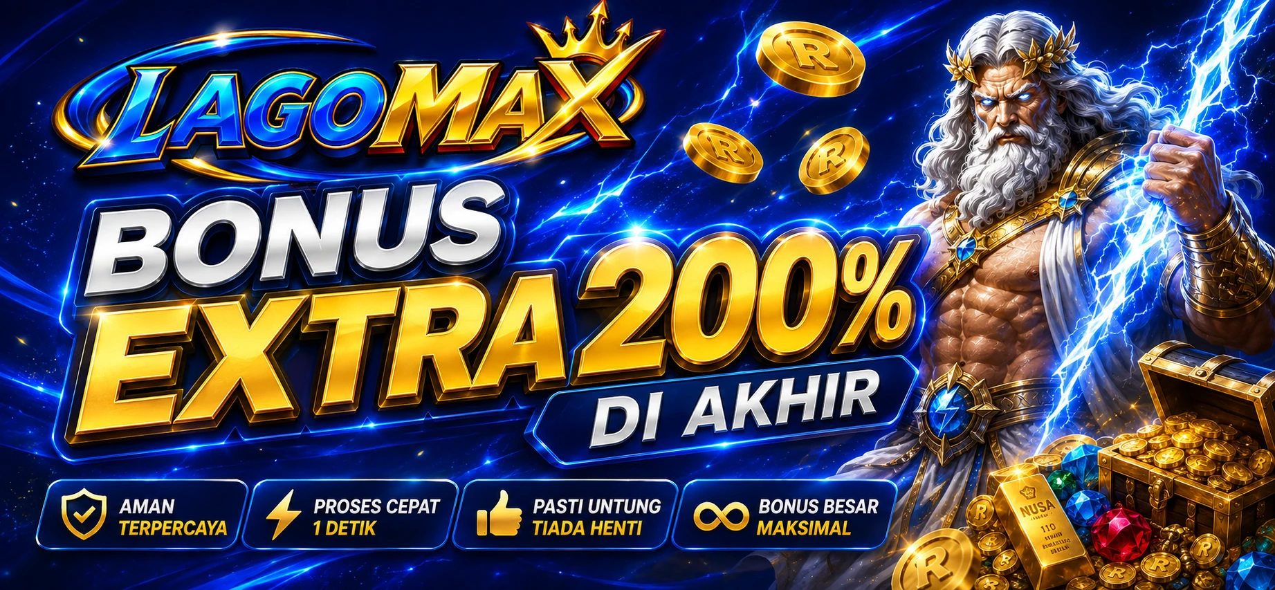 EXTRA BONUS 200% promo