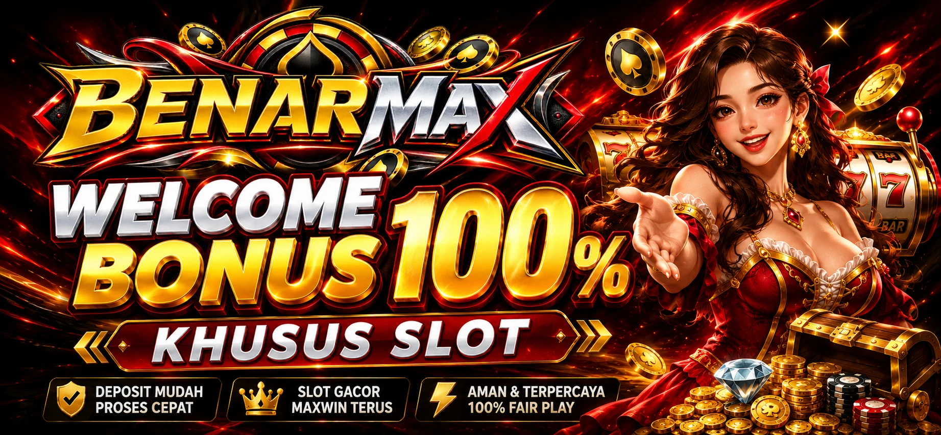 WELCOME BONUS 100% promo
