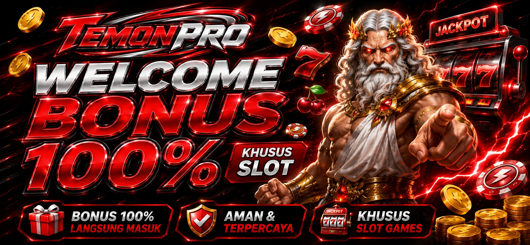 WELCOME BONUS 100% promo