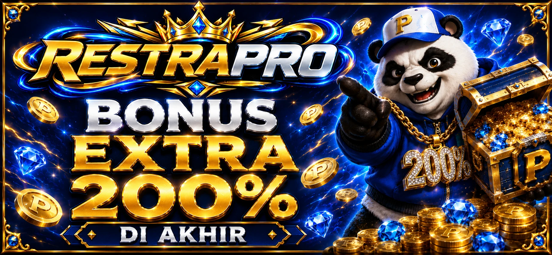 EXTRA BONUS 200% promo