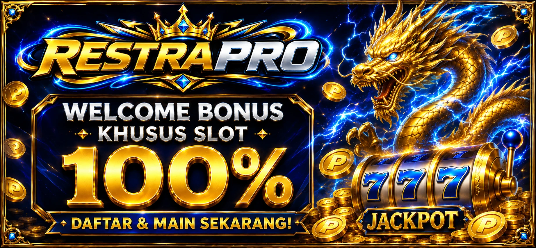 WELCOME BONUS 100% promo