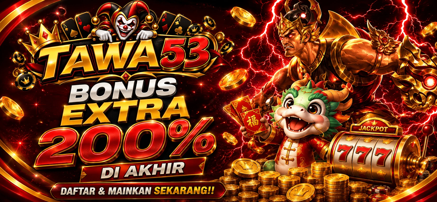 EXTRA BONUS 200% promo