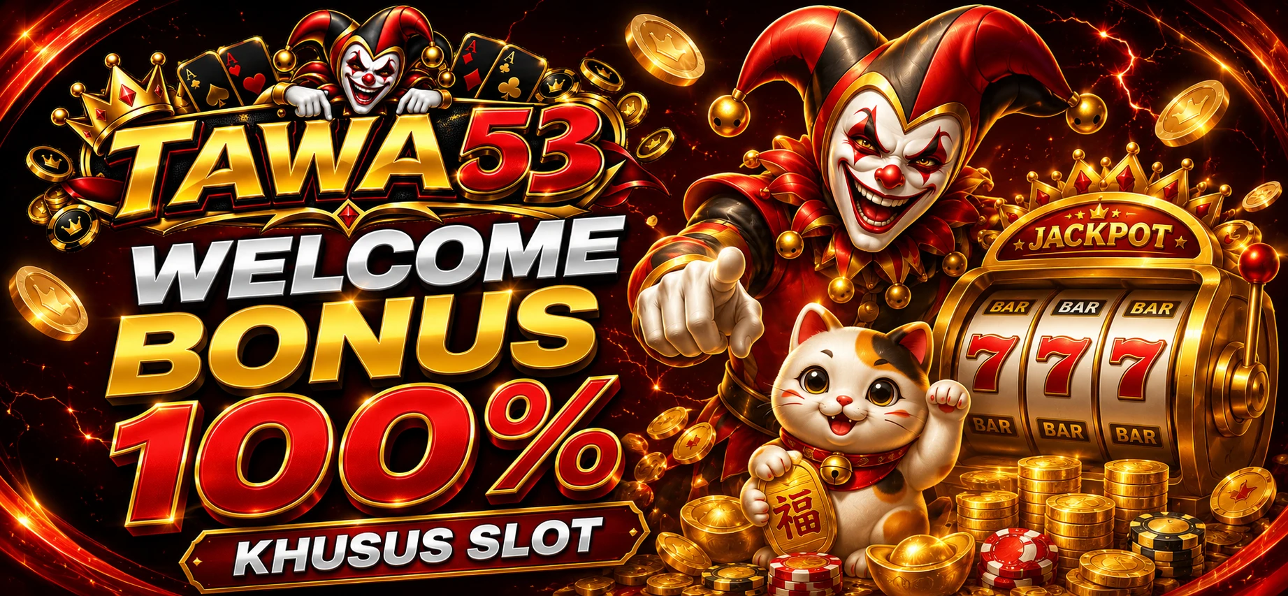 WELCOME BONUS 100% promo