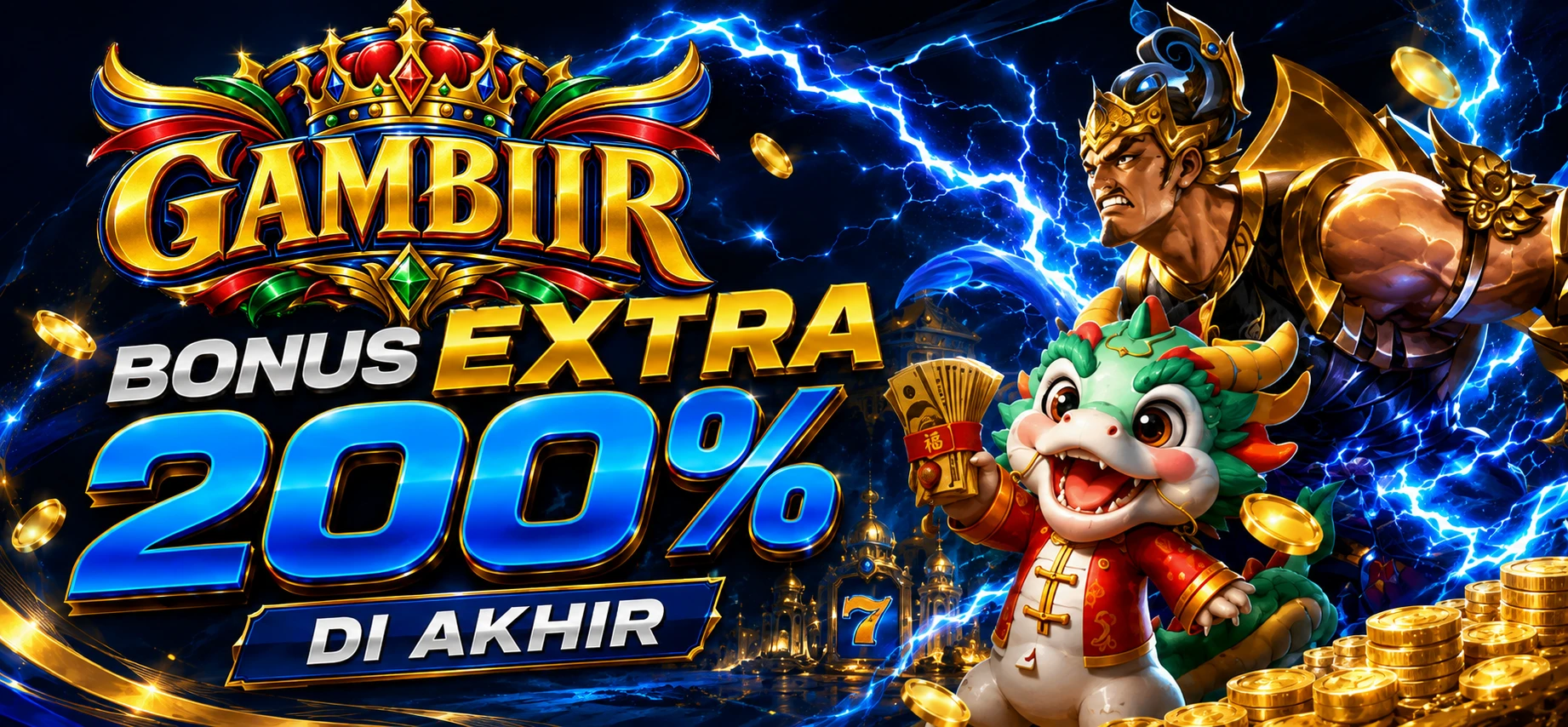 EXTRA BONUS 200% promo