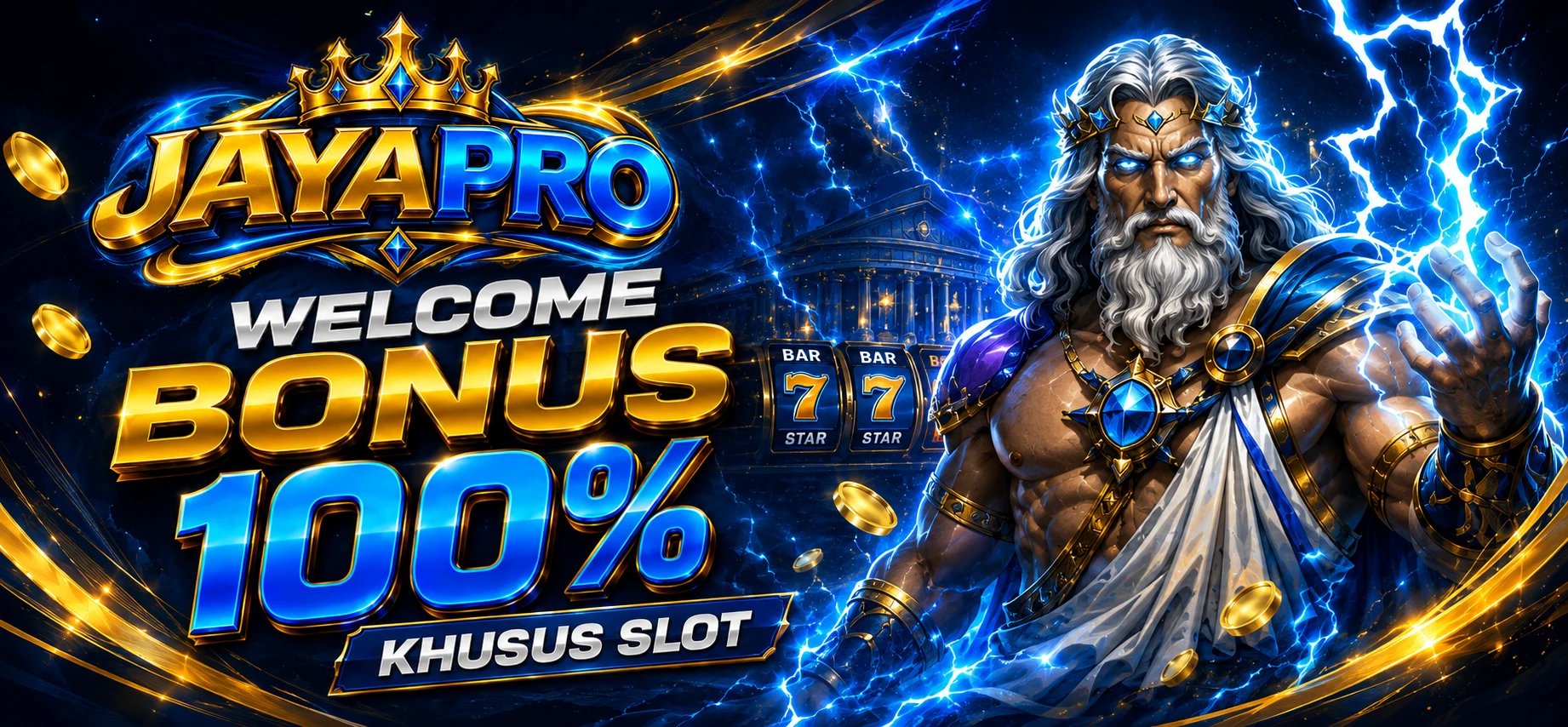 WELCOME BONUS 100% promo