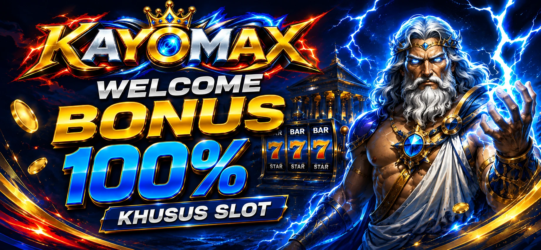 WELCOME BONUS 100% promo