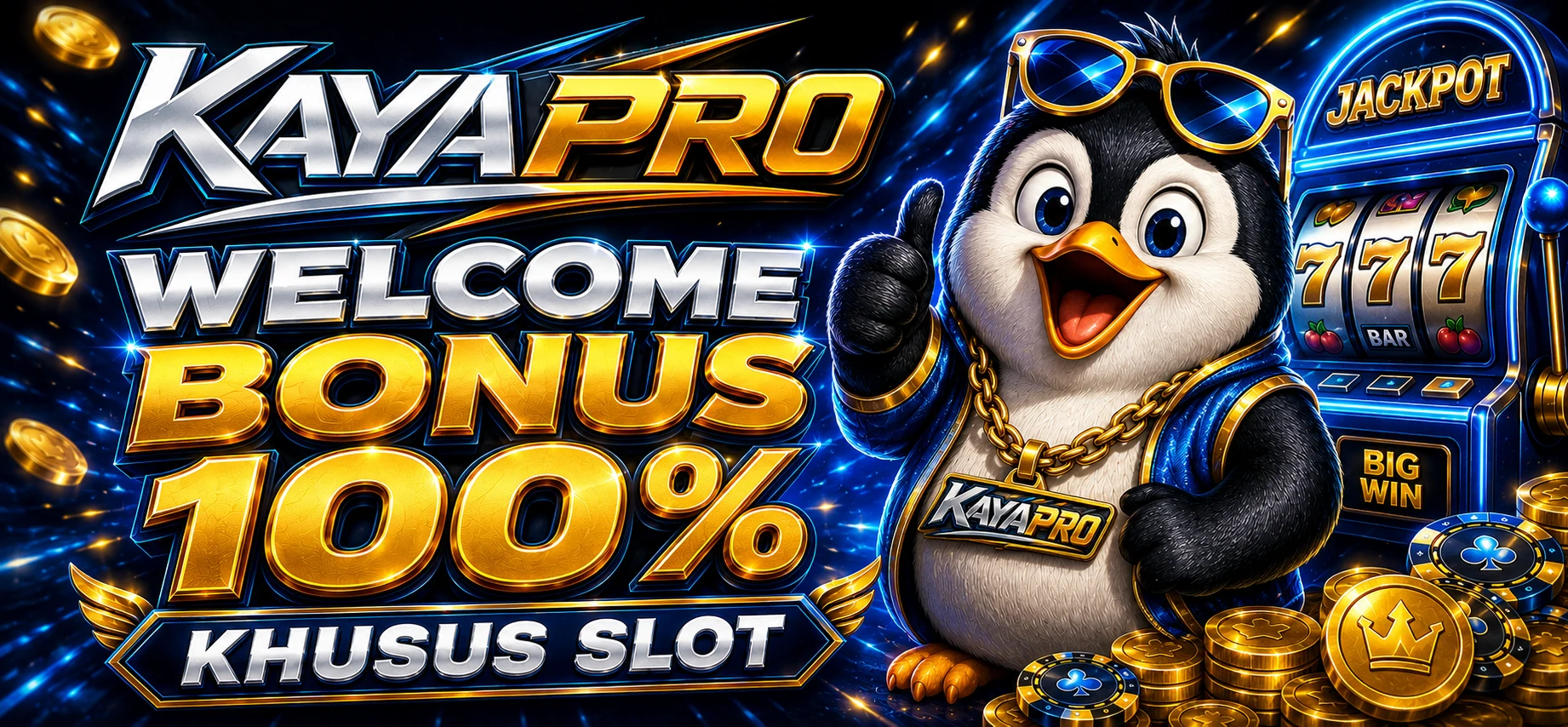 WELCOME BONUS 100% promo