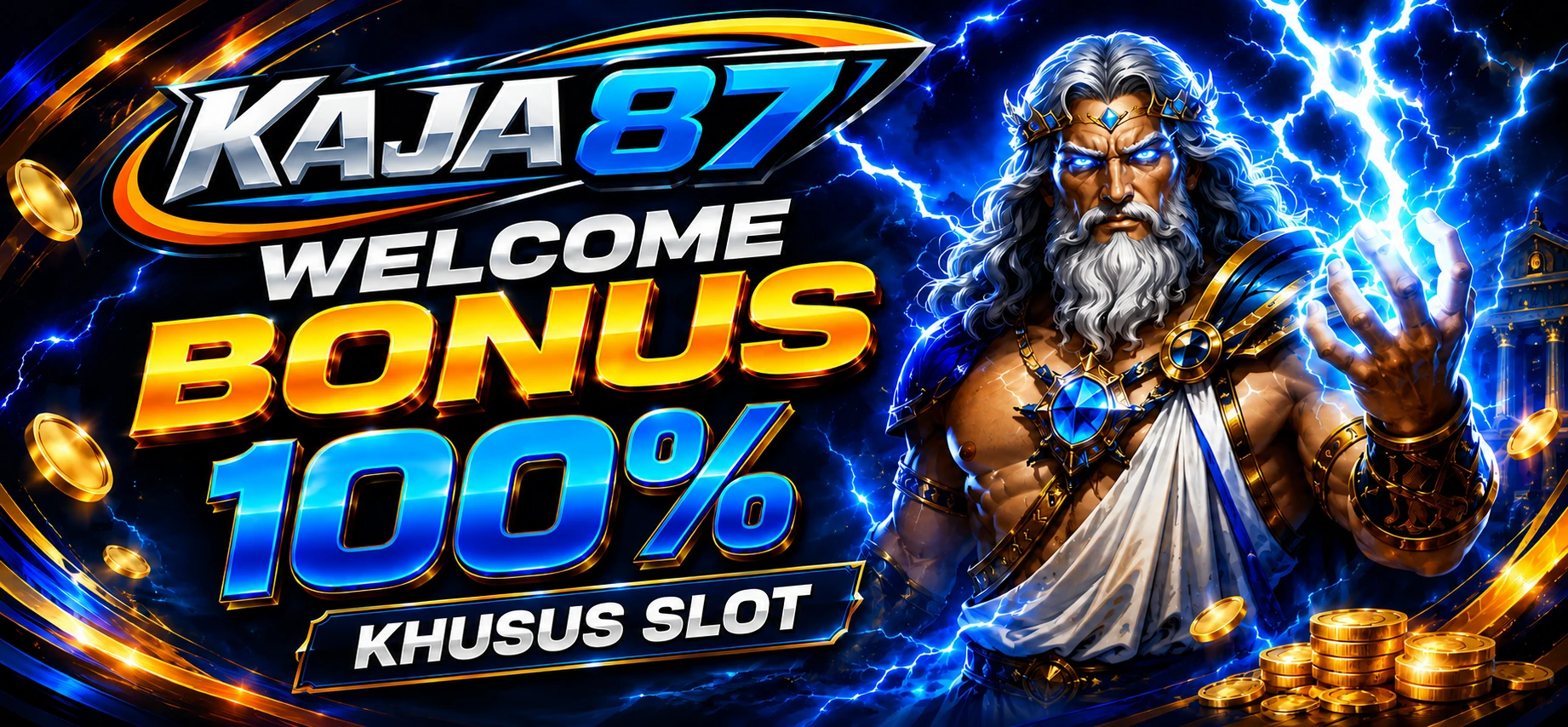 WELCOME BONUS 100% promo