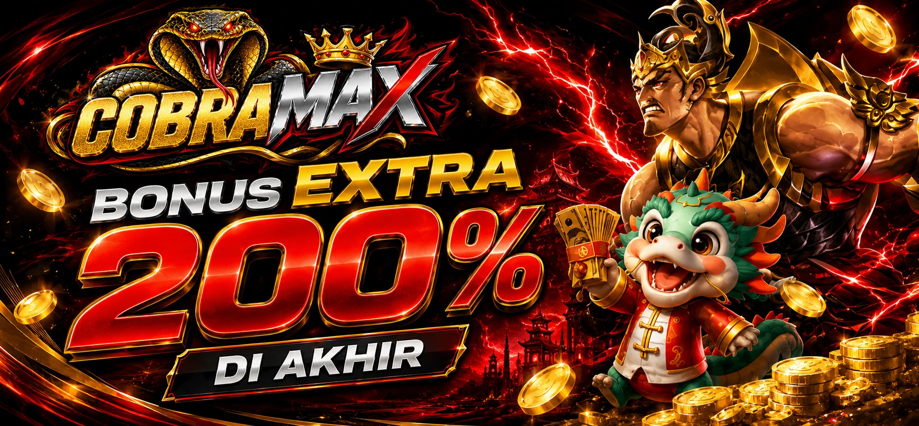 EXTRA BONUS 200% promo