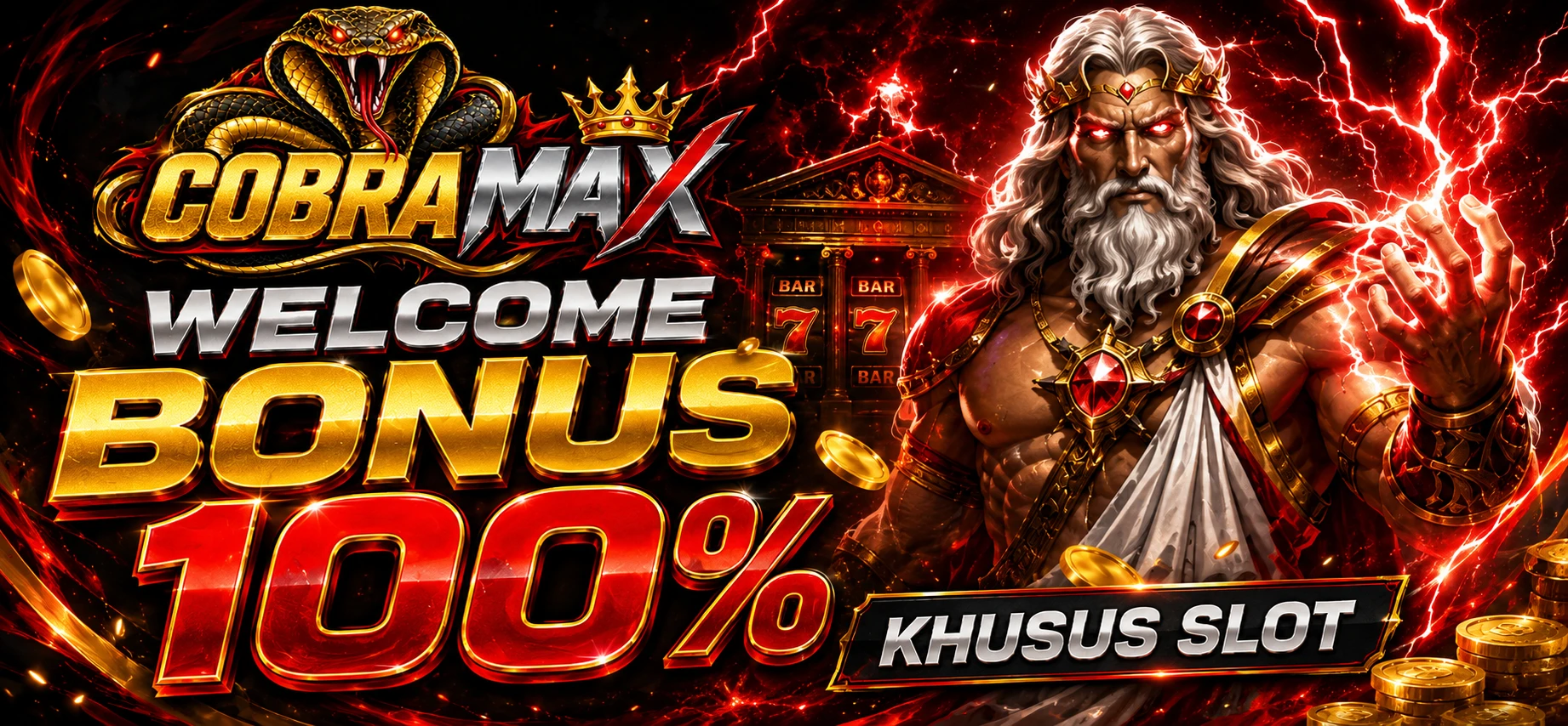WELCOME BONUS 100% promo