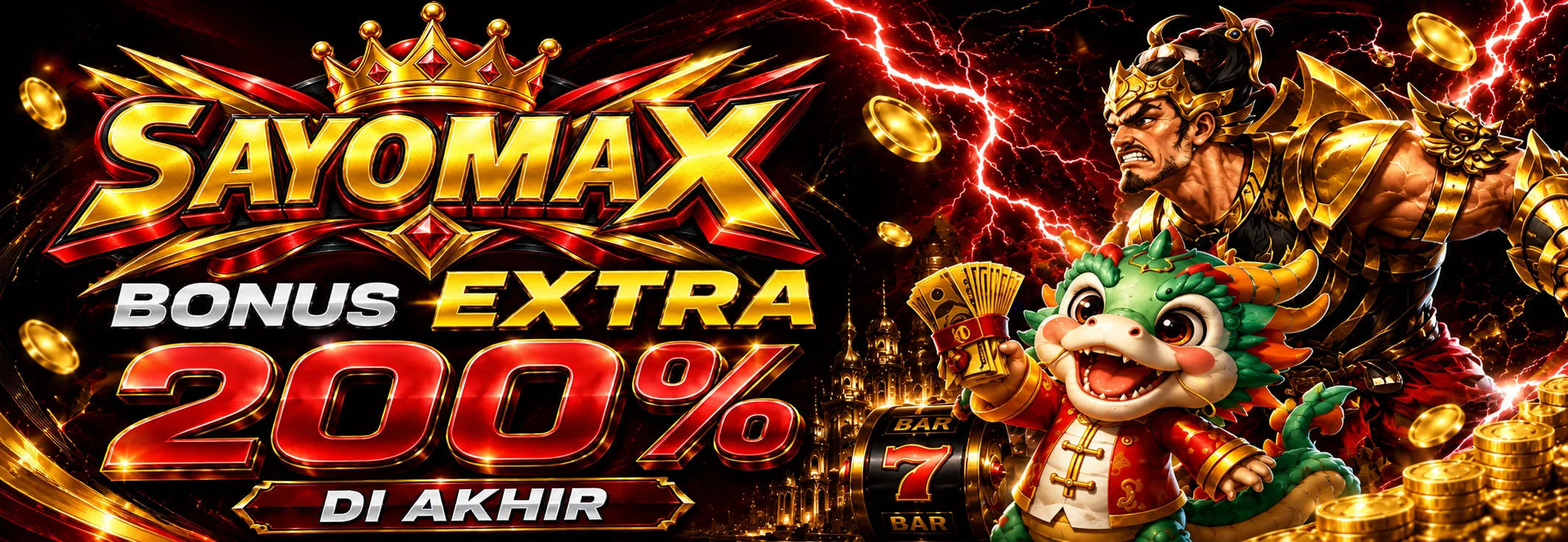 EXTRA BONUS 200% promo