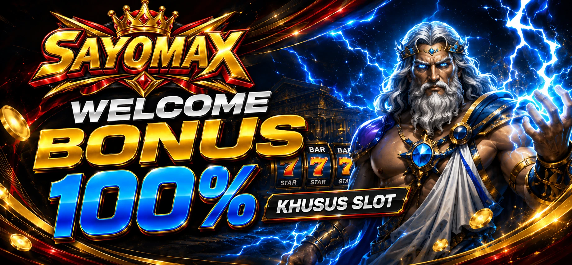 WELCOME BONUS 100% promo