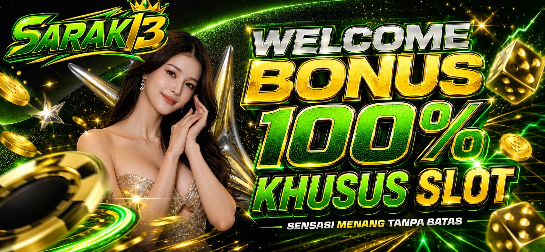 WELCOME BONUS 100% promo