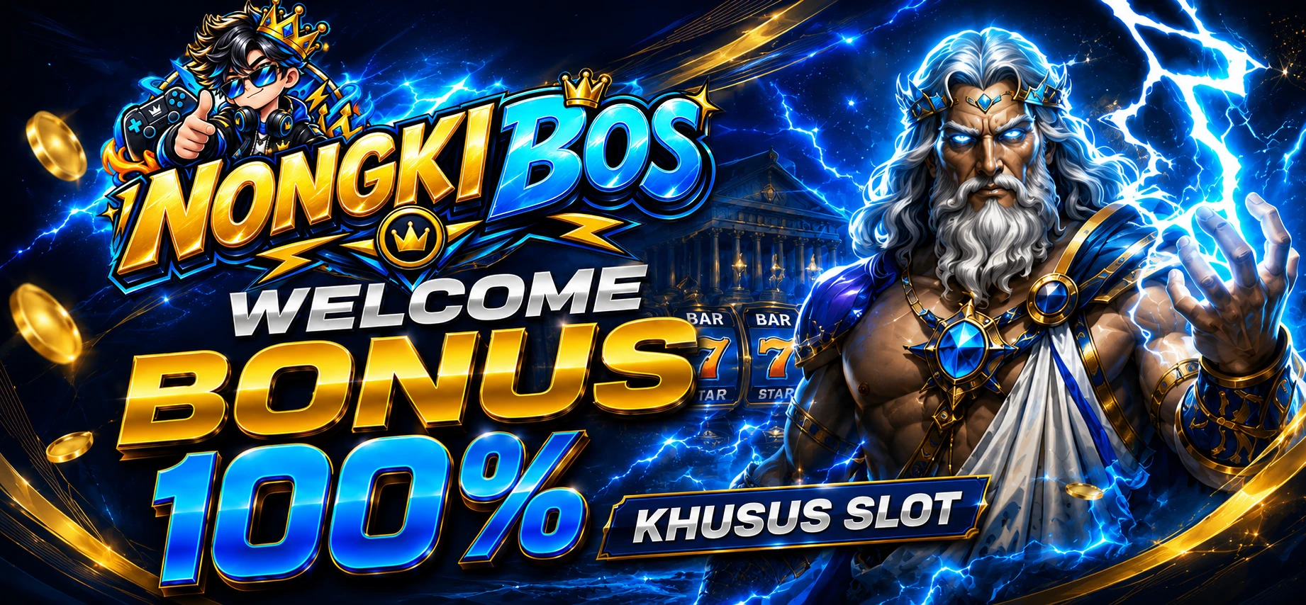 WELCOME BONUS 100% promo