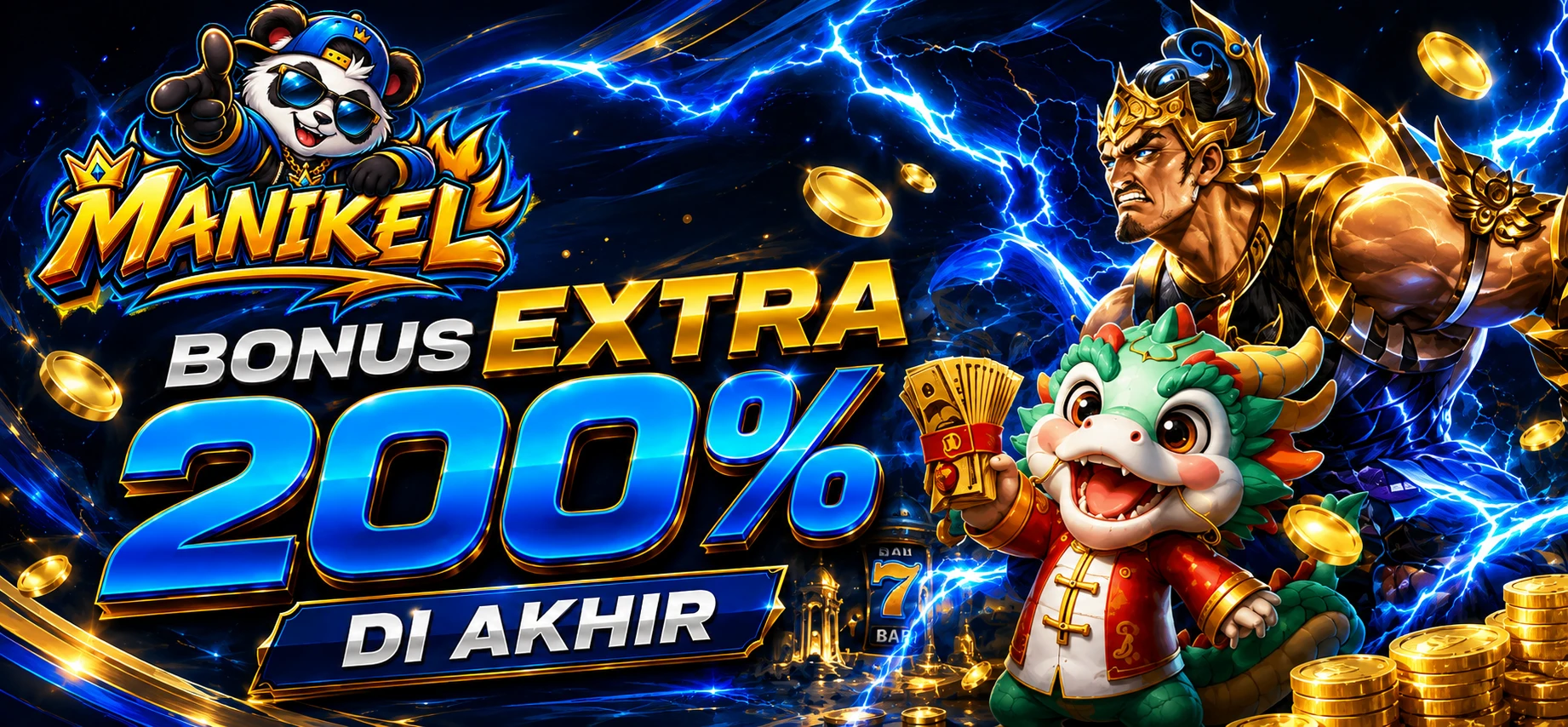 EXTRA BONUS 200% promo