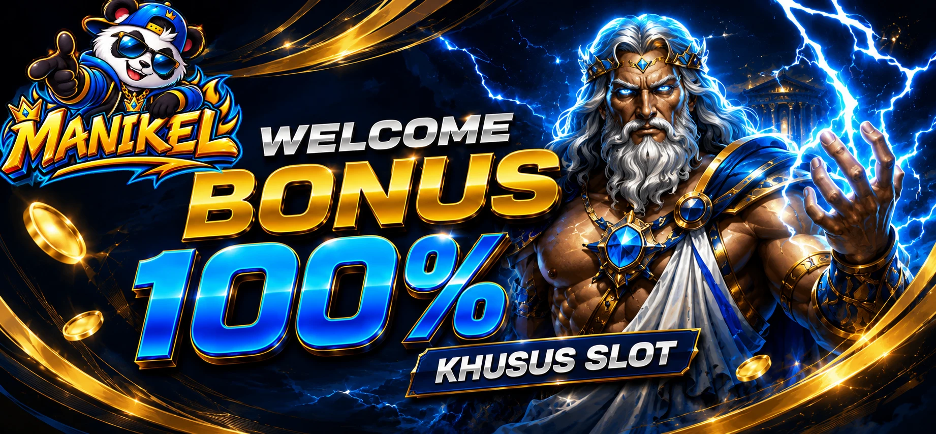 WELCOME BONUS 100% promo