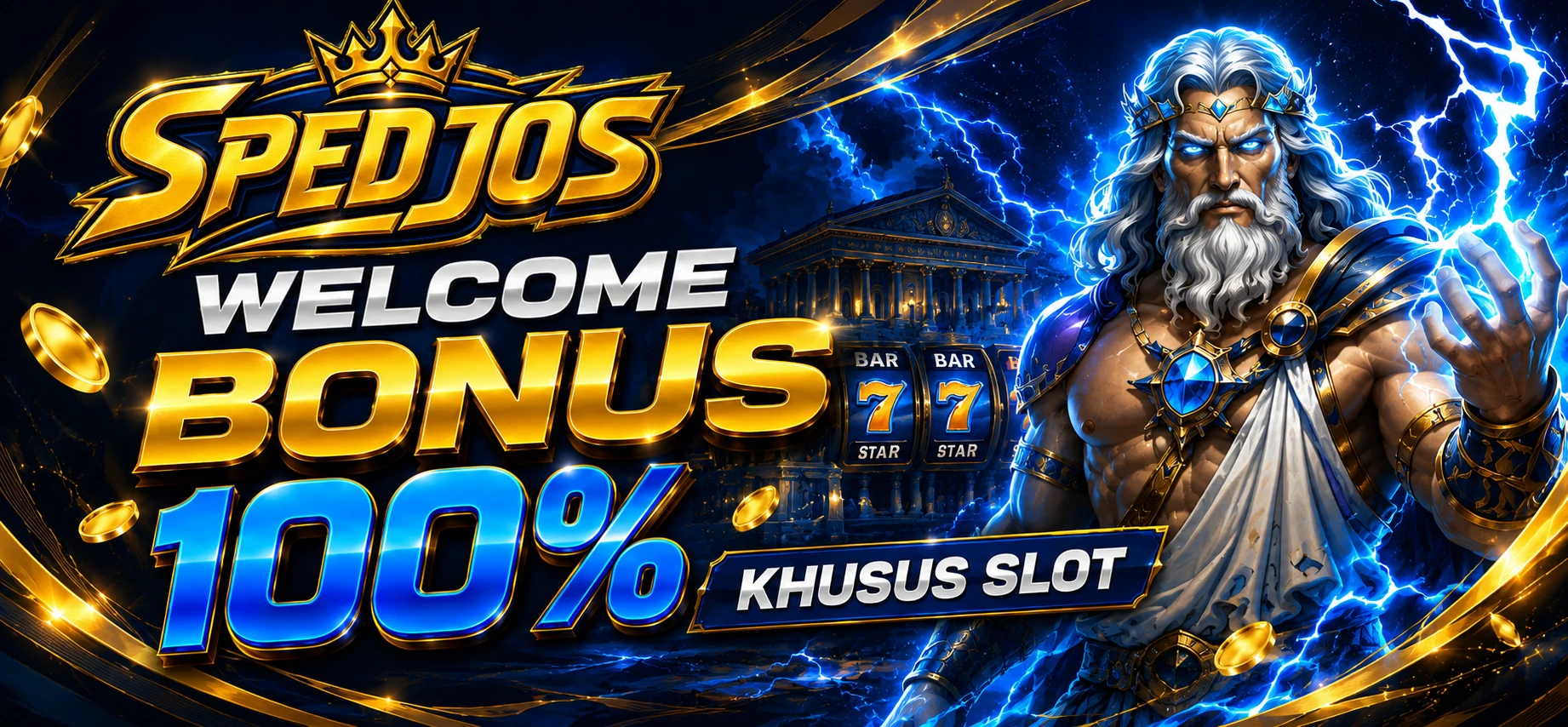 WELCOME BONUS 100% promo