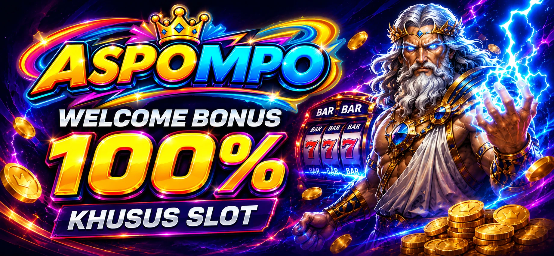 WELCOME BONUS 100% promo