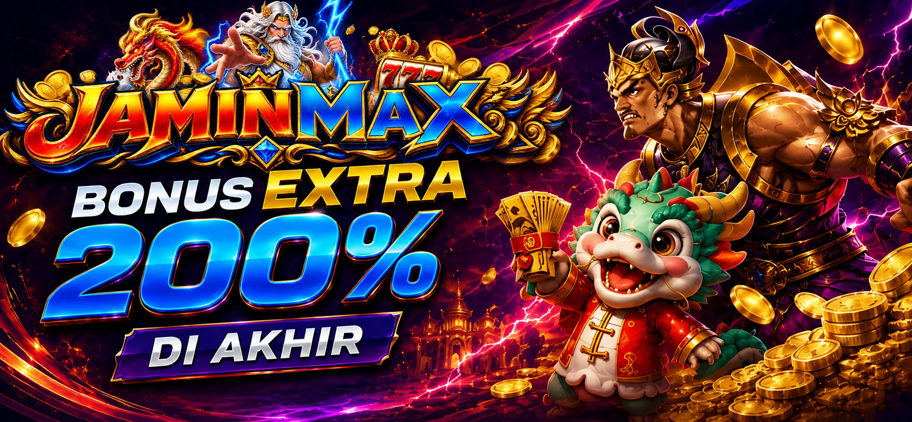 EXTRA BONUS 200% promo