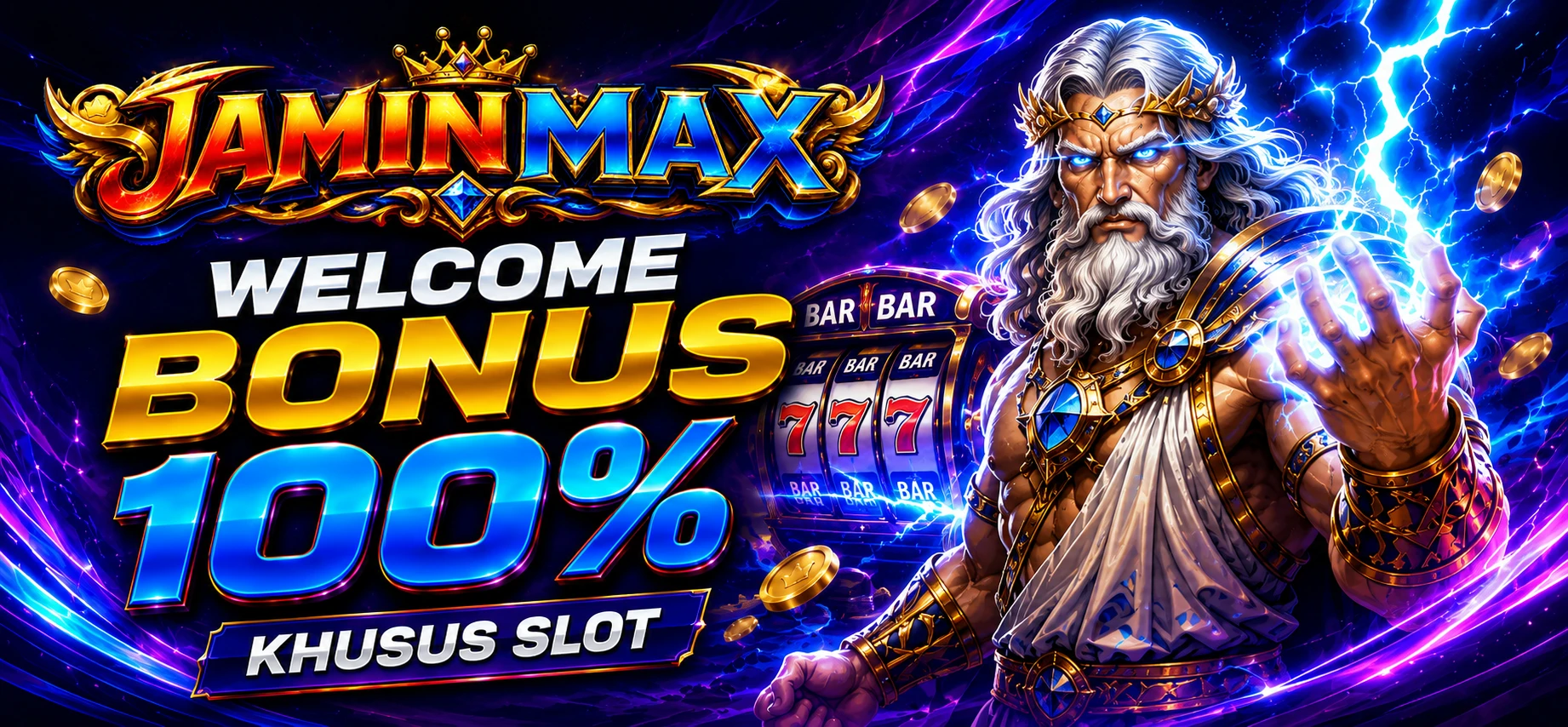 WELCOME BONUS 100% promo