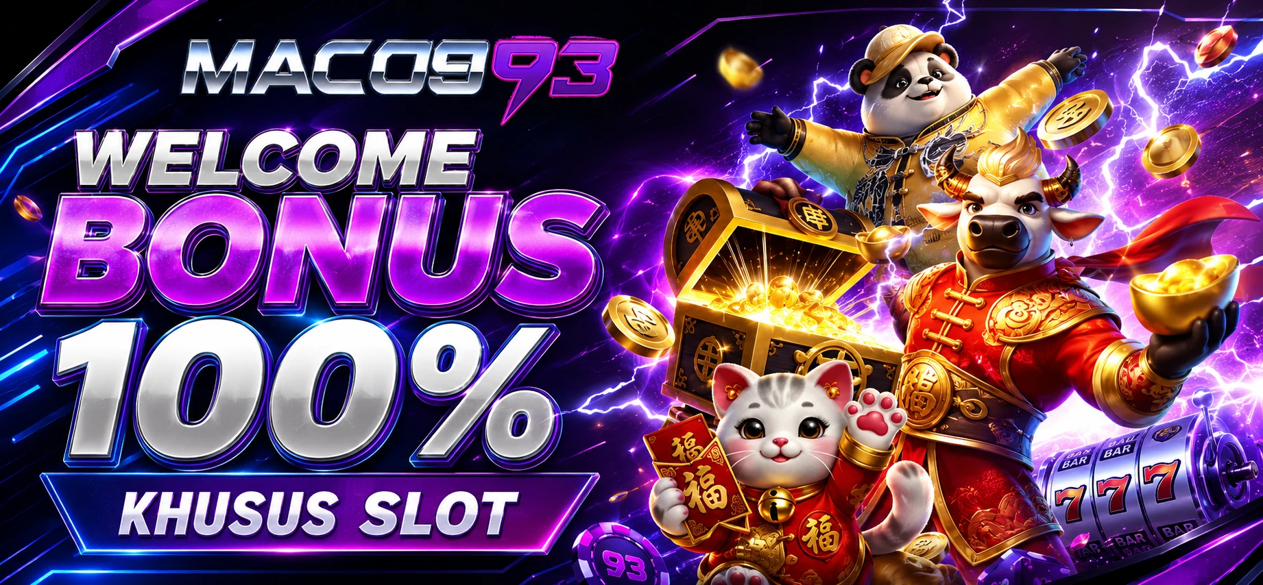 WELCOME BONUS 100% promo