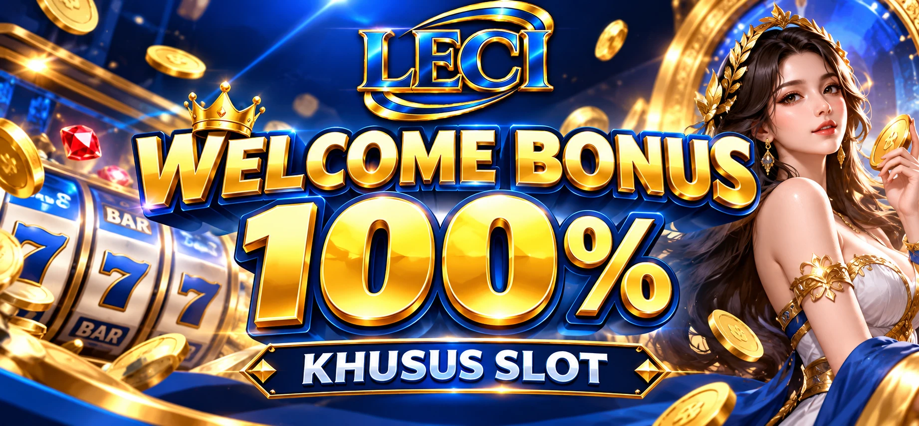 WELCOME BONUS 100%