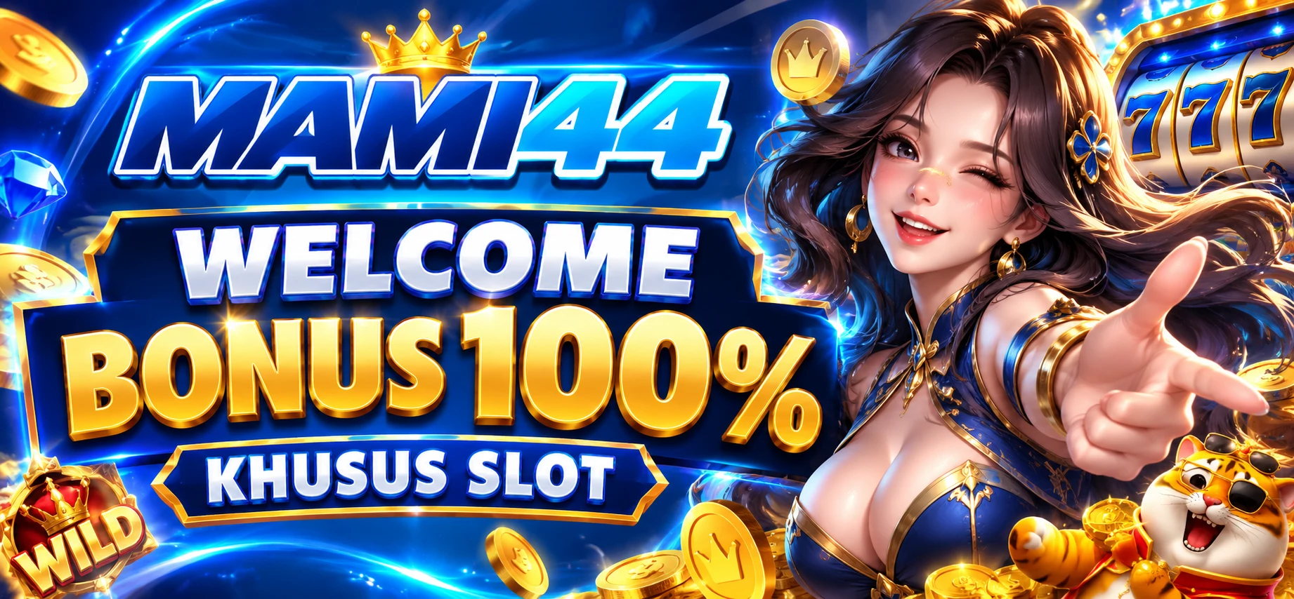 WELCOME BONUS 100% promo