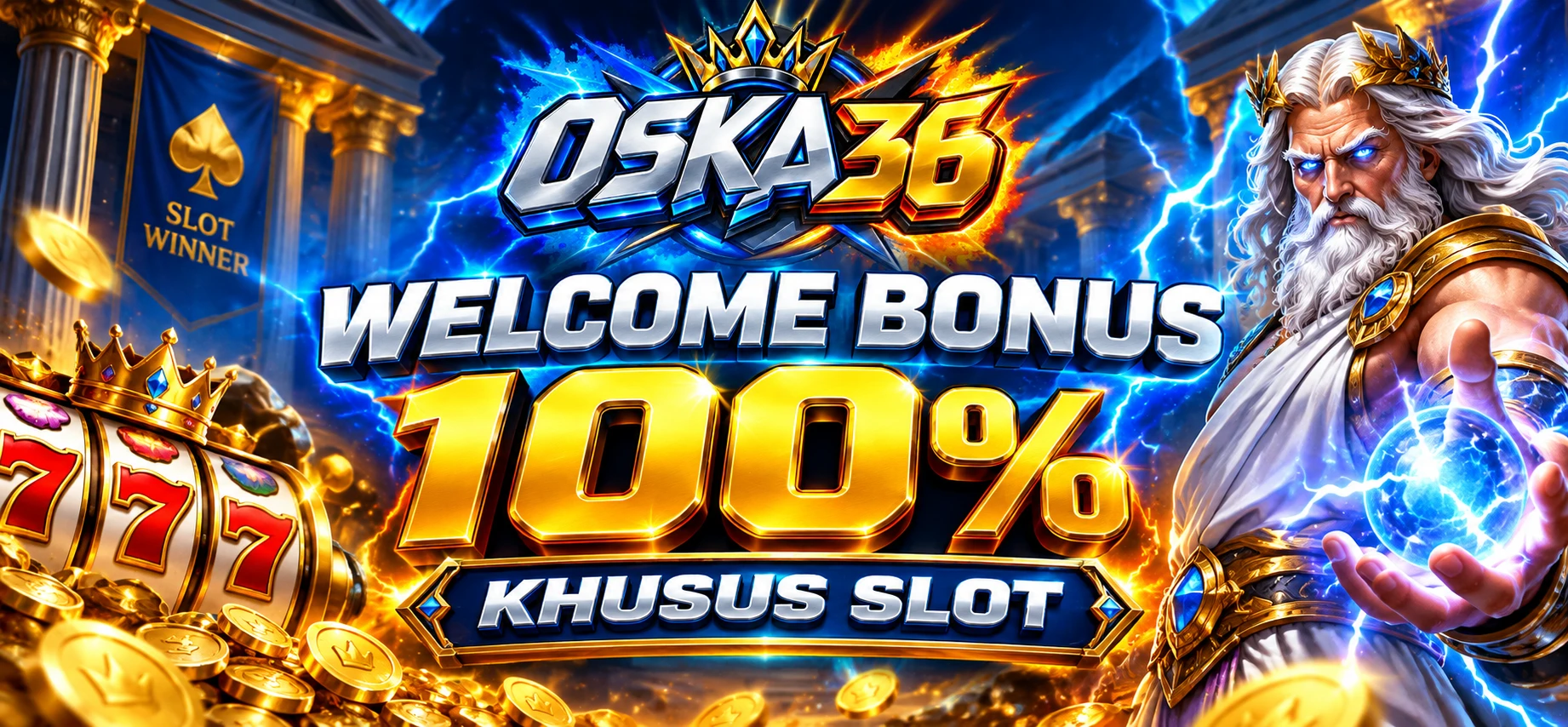 WELCOME BONUS 100% promo