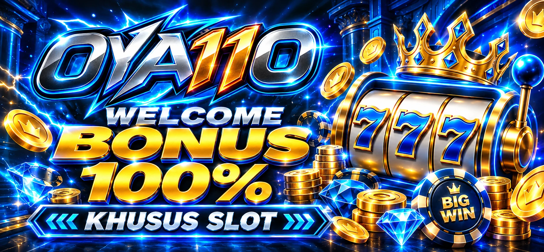 WELCOME BONUS 100% promo